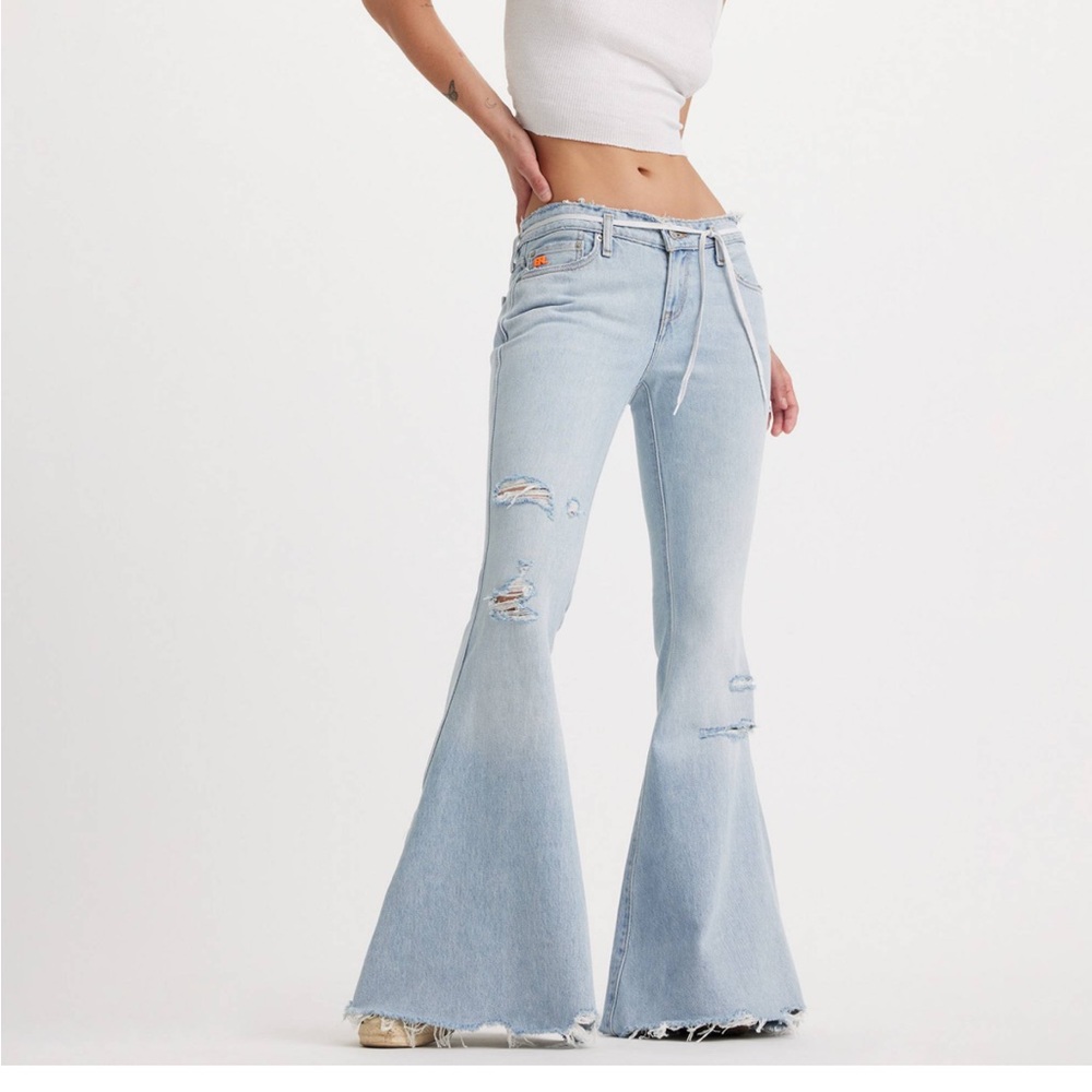 LEVI’S® X ERL WOMEN'S‎ LOW RISE FLARE JEANS